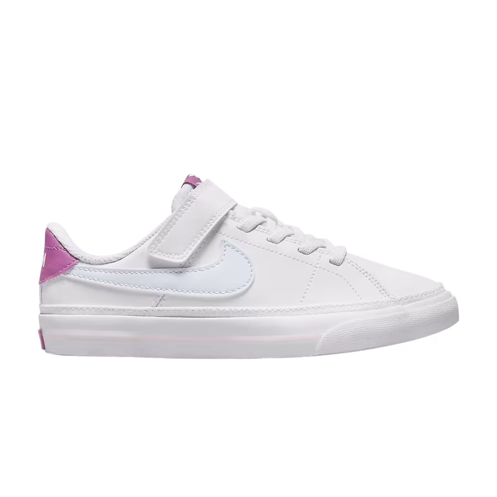 Nike Court Legacy PS White Cosmic Fuchsia