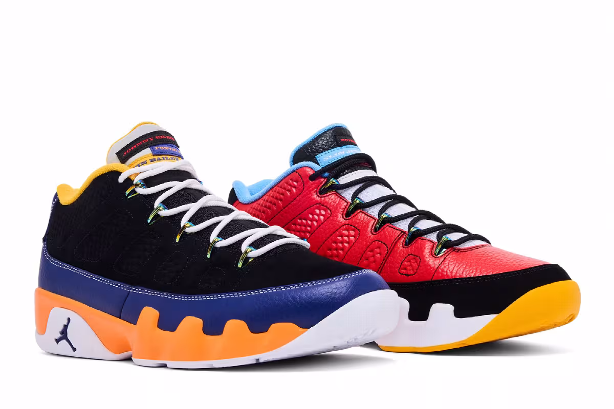 Air Jordan 9 Low What The Kilroy, view 9