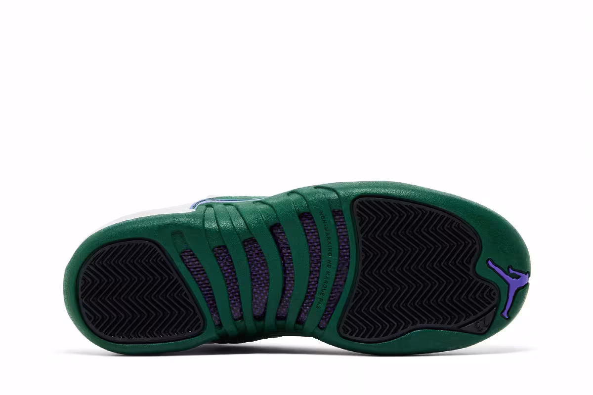 Air Jordan 12 GS Bucks, view 5