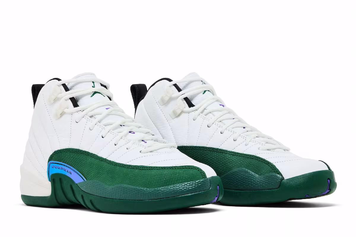 Air Jordan 12 GS Bucks, view 9