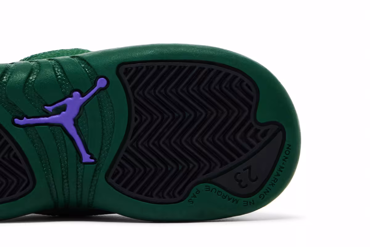 Air Jordan 12 TD Bucks, view 6