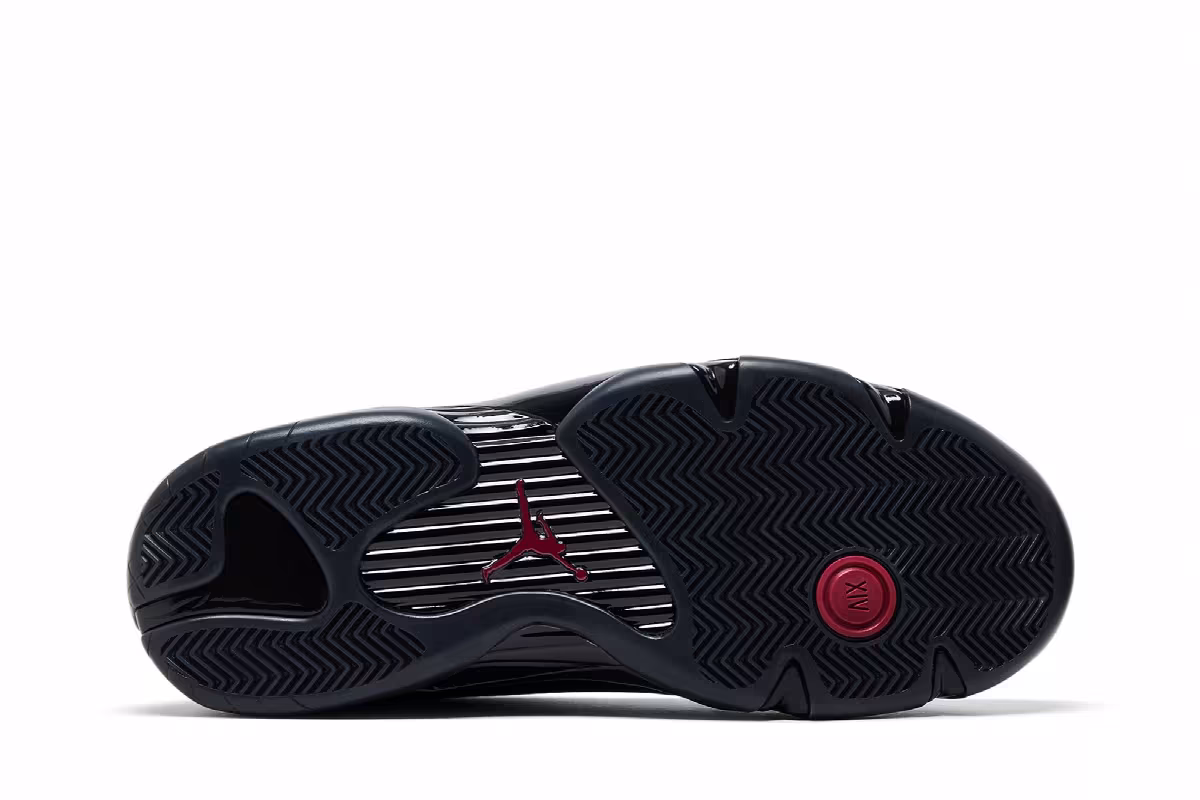 Mowalola x Air Jordan 14 Burnt Red, view 5