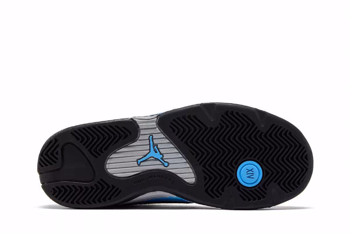 Air Jordan 14 PS Black University Blue 2026 2026, view 5