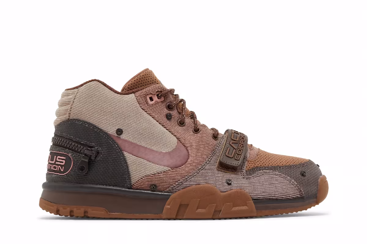 Travis Scott x Nike Air Trainer 1 SP Chocolate, view 2
