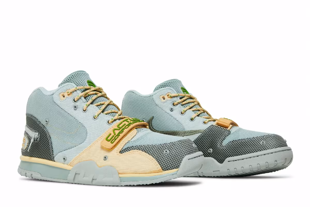 Travis Scott x Nike Air Trainer 1 SP Grey Haze, view 9