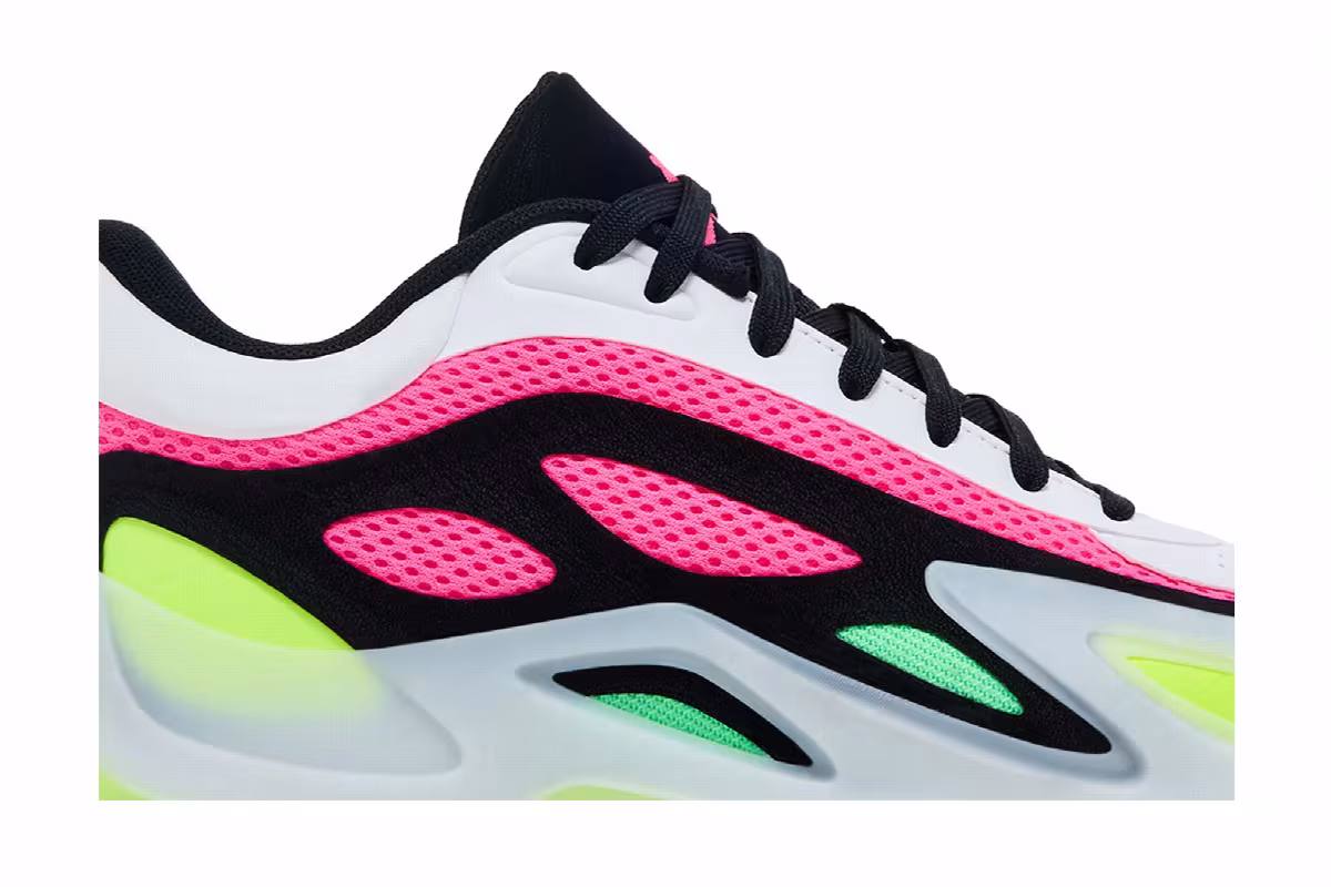 Women's Air Jordan Heir Series 2 White Light Lucid Green Pink, view 3