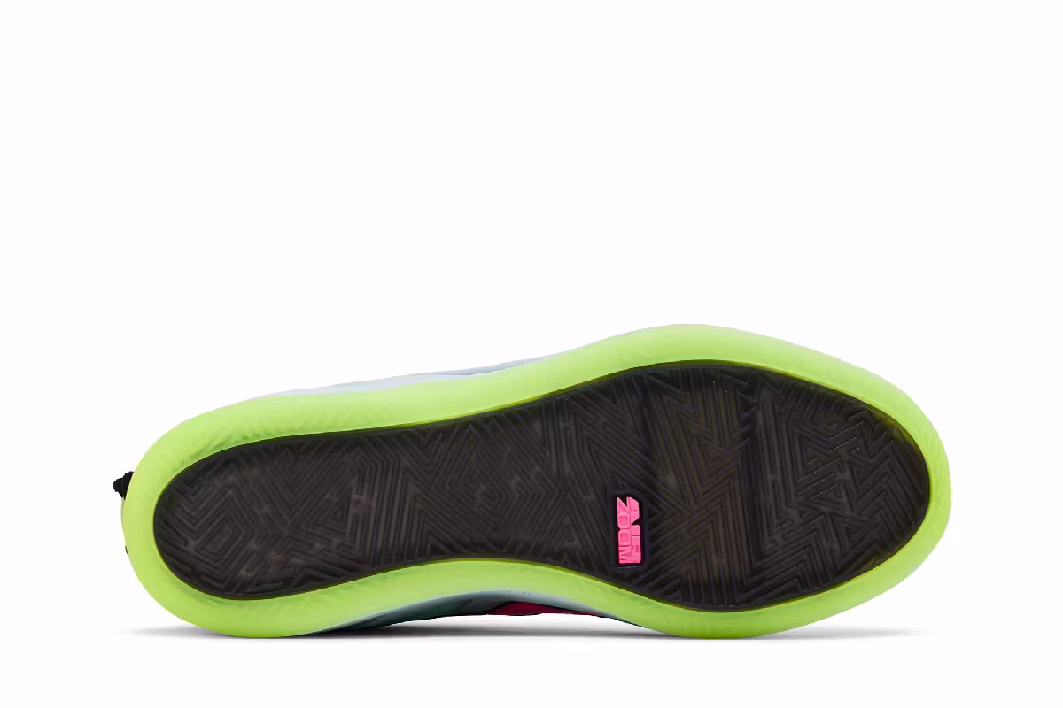Women's Air Jordan Heir Series 2 White Light Lucid Green Pink, view 5
