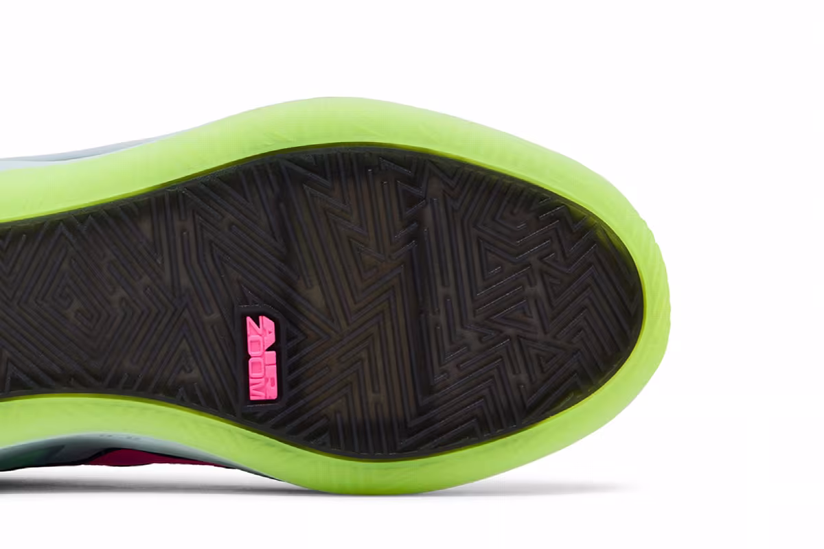 Women's Air Jordan Heir Series 2 White Light Lucid Green Pink, view 6