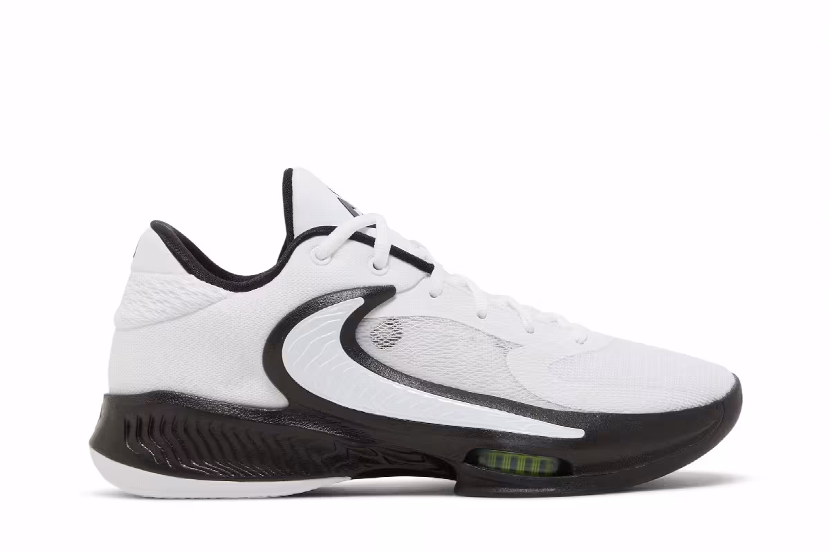 Nike Zoom Freak 4 TB White Black, view 2