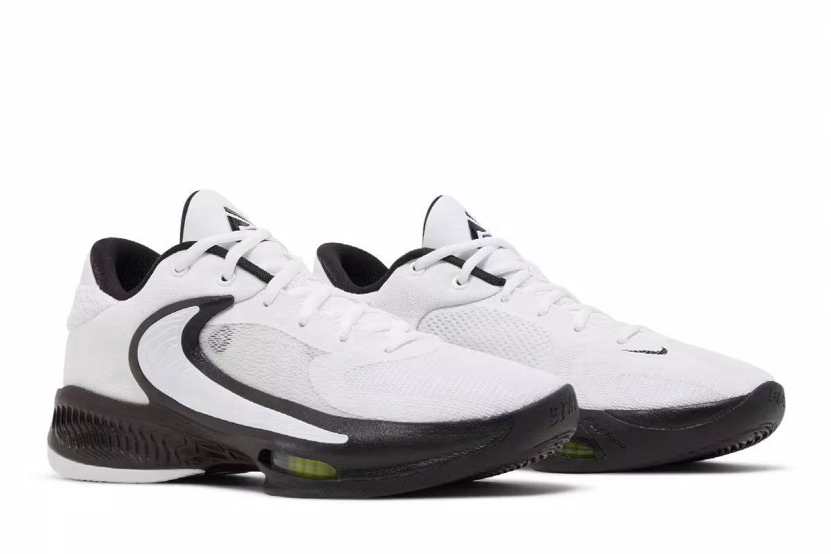 Nike Zoom Freak 4 TB White Black, view 9
