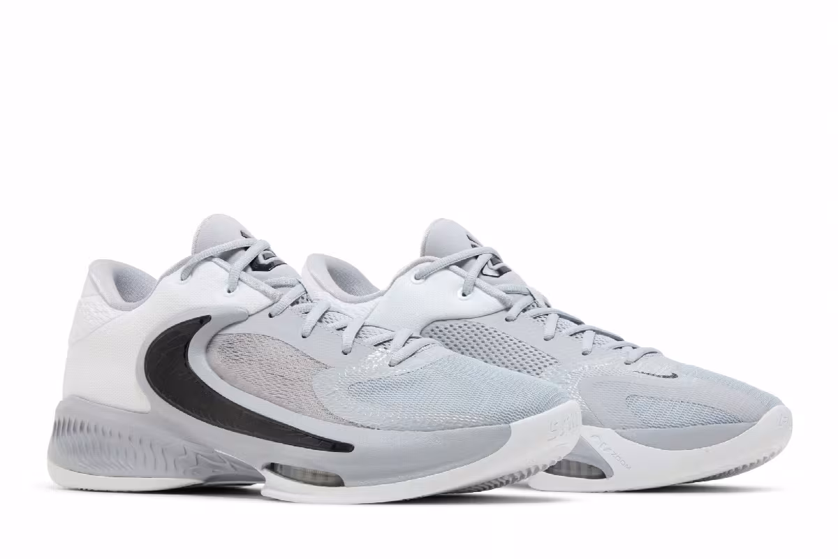 Nike Zoom Freak 4 TB Wolf Grey Black, view 9