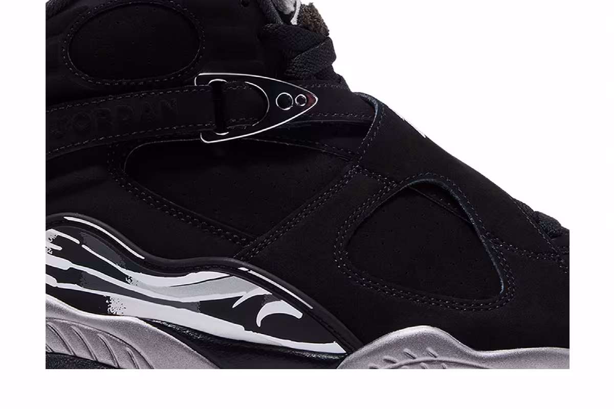 Air Jordan 8 Chrome 2026, view 3