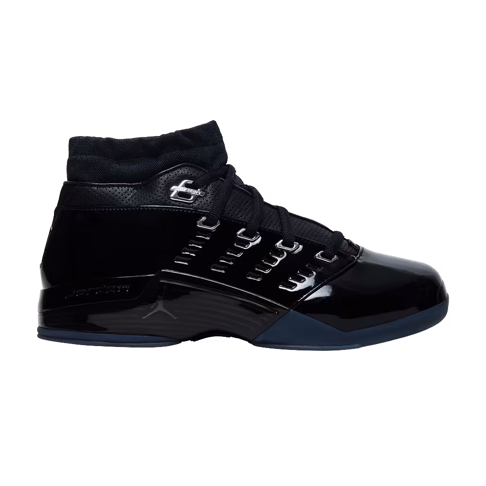 Air Jordan 17 Low Black Patent
