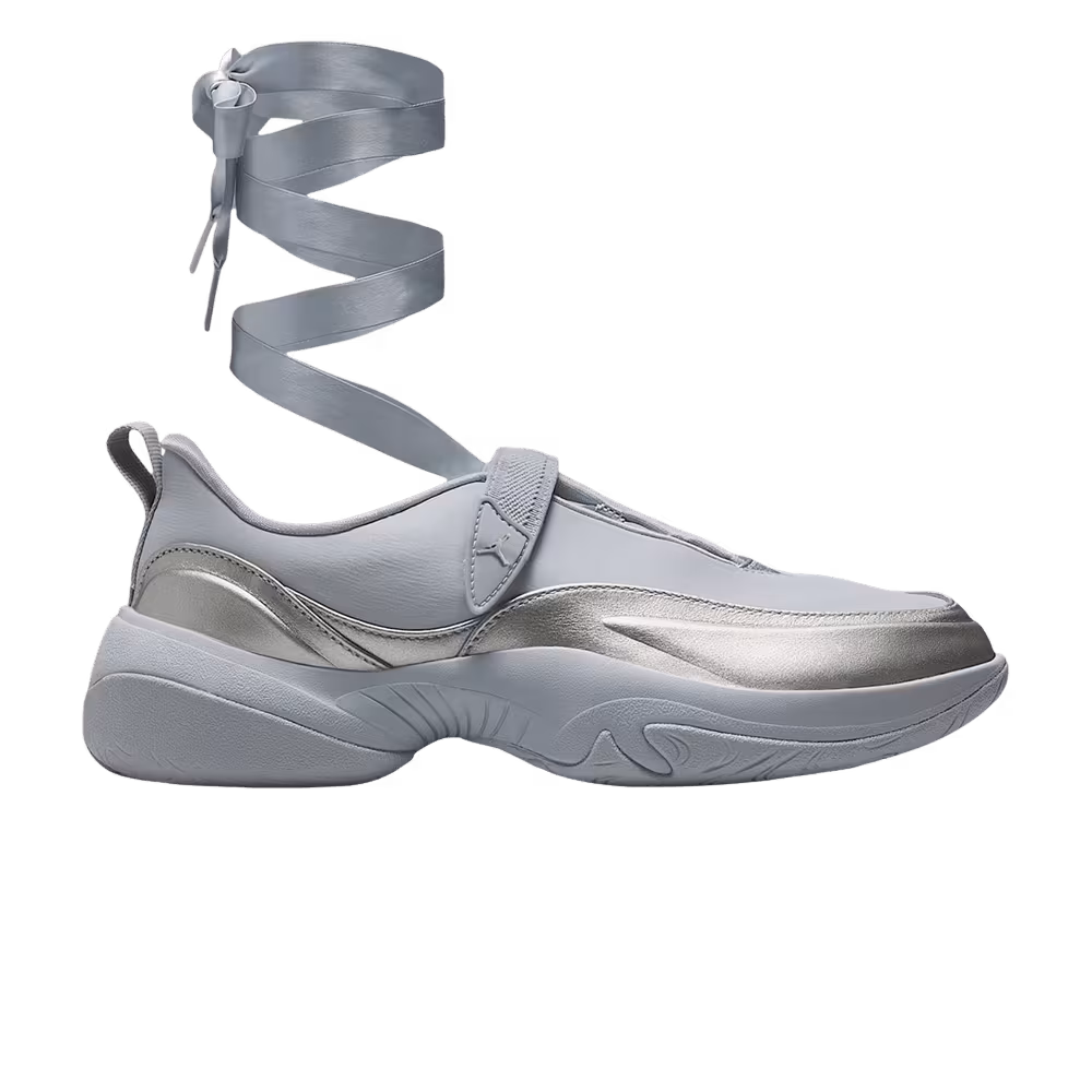 Women's Air Jordan Pointe Metallic Silver