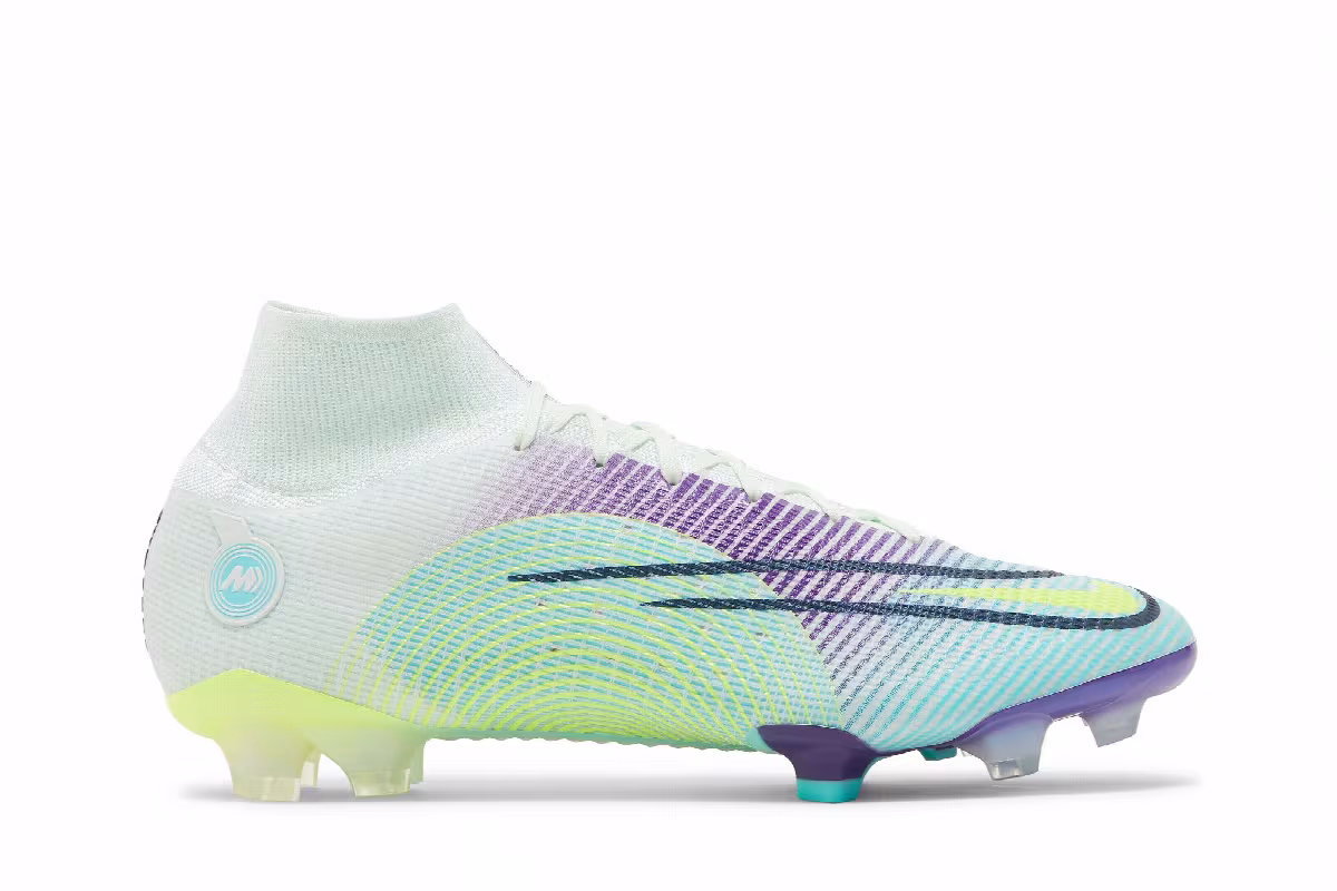 Nike Mercurial Superfly 8 Elite FG Dream Speed - Barely Green Electro Purple, view 2