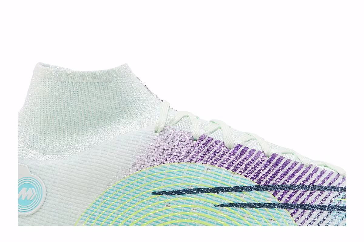 Nike Mercurial Superfly 8 Elite FG Dream Speed - Barely Green Electro Purple, view 3