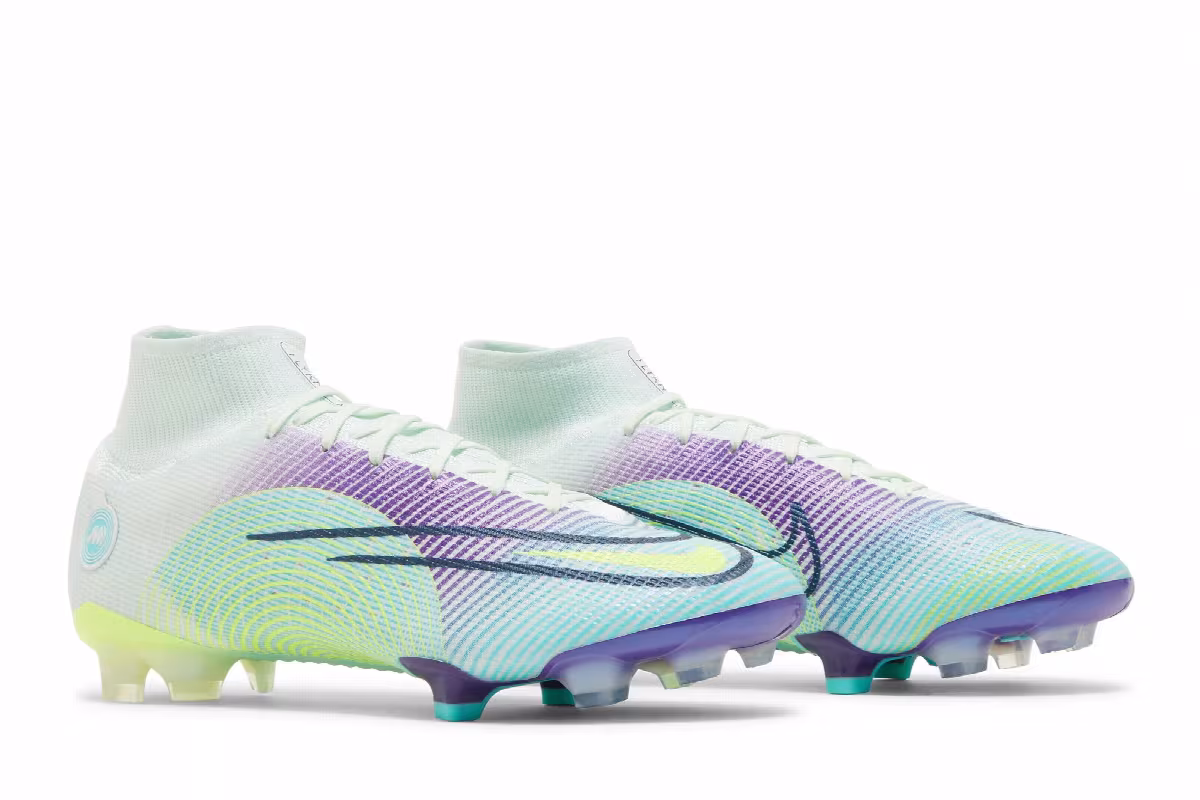 Nike Mercurial Superfly 8 Elite FG Dream Speed - Barely Green Electro Purple, view 9