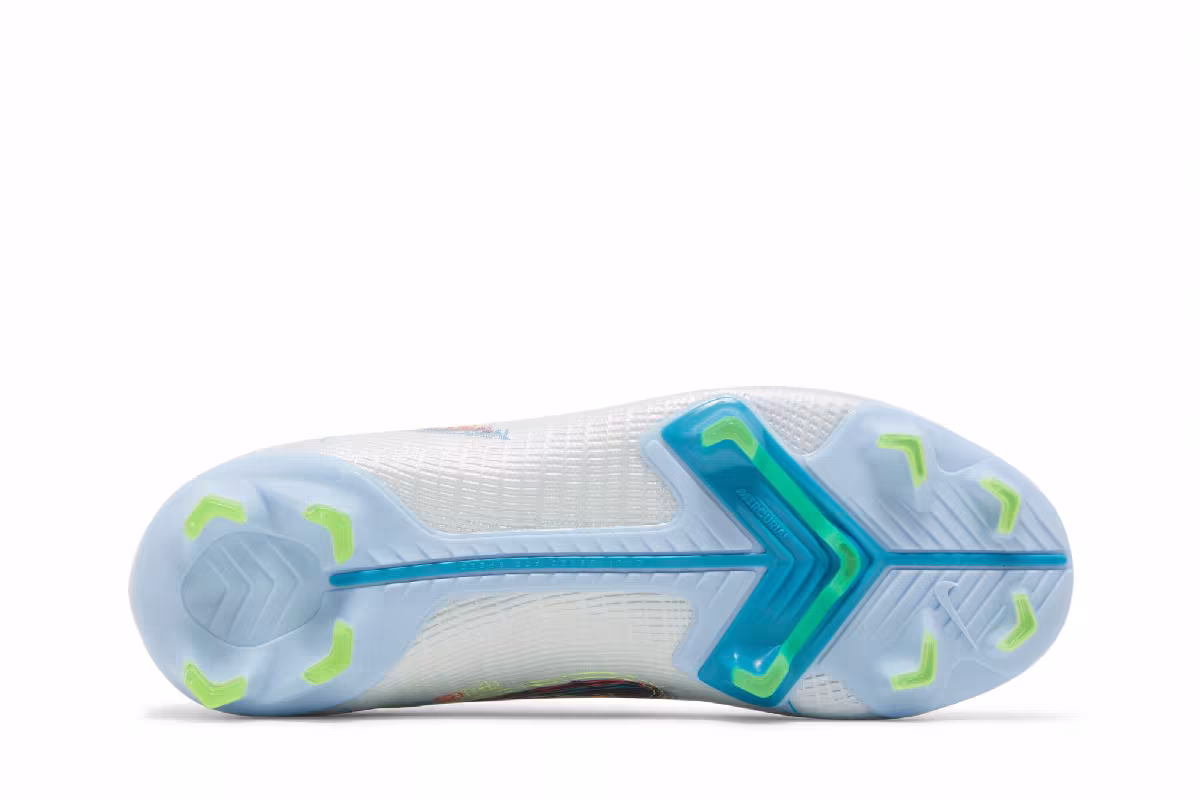 Nike Mercurial Superfly 8 Pro FG GS Football Grey Light Marine, view 5