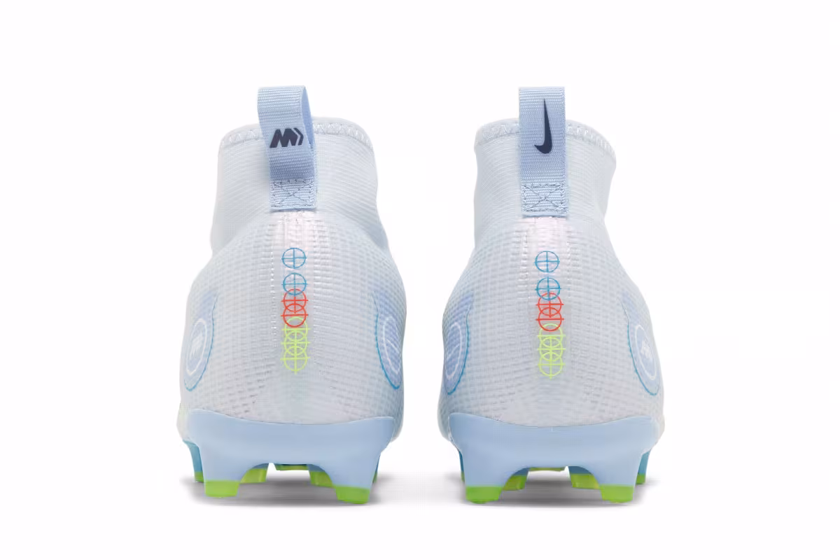 Nike Mercurial Superfly 8 Pro FG GS Football Grey Light Marine, view 7