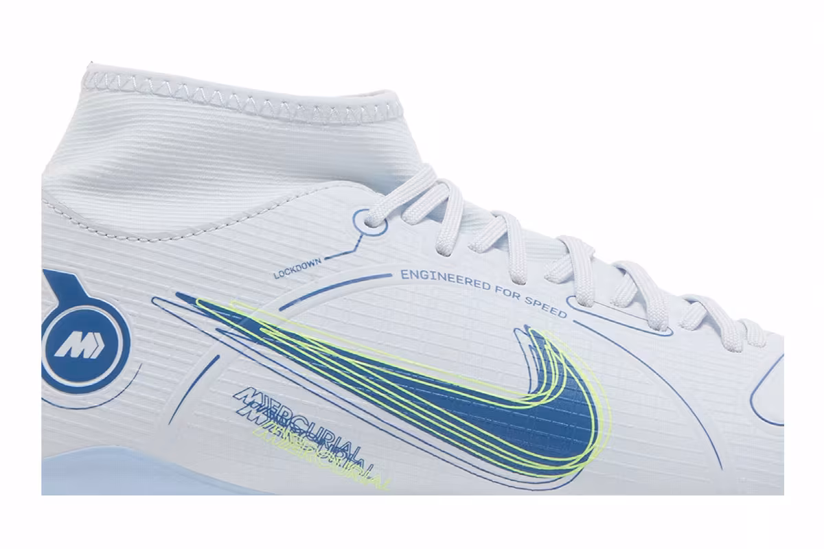 Nike Mercurial Superfly 8 Academy MG Grey Light Marine, view 3