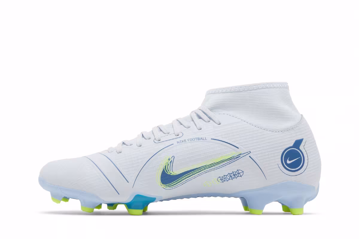 Nike Mercurial Superfly 8 Academy MG Grey Light Marine, view 4