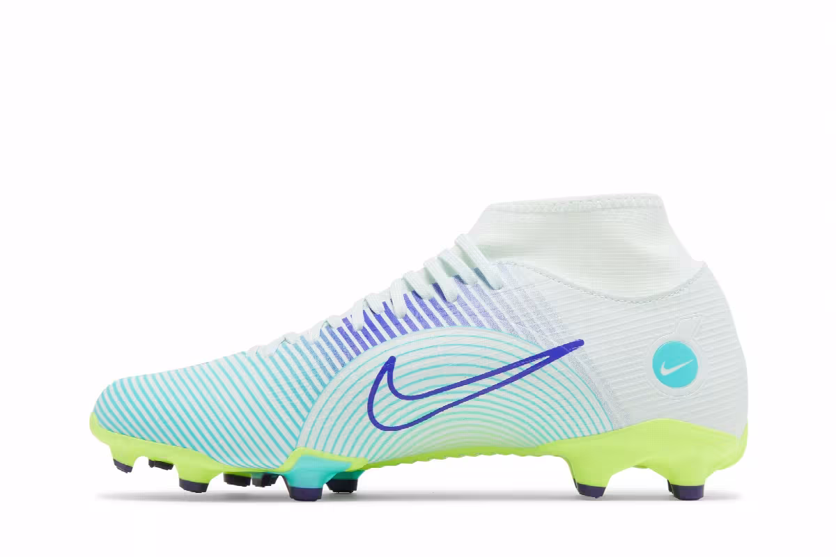 Nike Mercurial Superfly 8 Academy MG Dream Speed - Barely Green Electro Purple, view 4