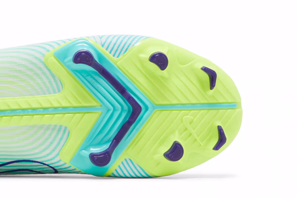 Nike Mercurial Superfly 8 Academy MG Dream Speed - Barely Green Electro Purple, view 6