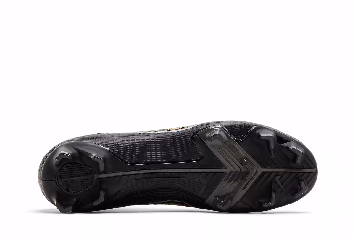 Nike Mercurial Superfly 8 Pro FG Black Metallic Gold, view 5