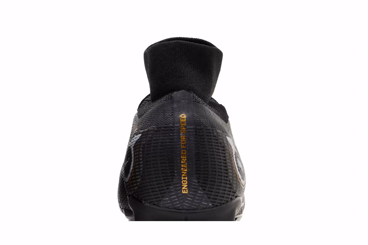 Nike Mercurial Superfly 8 Pro FG Black Metallic Gold, view 8