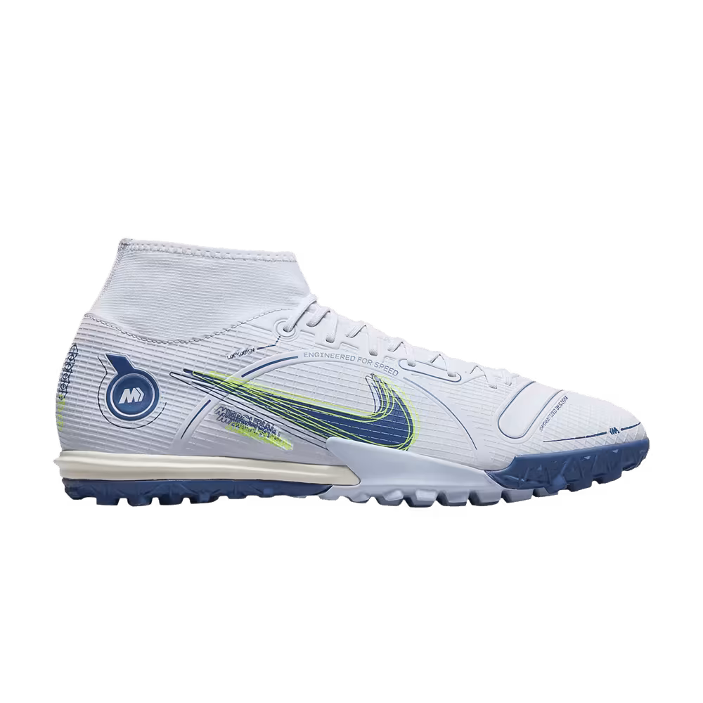 Nike Mercurial Superfly 8 Academy TF Grey Light Marine