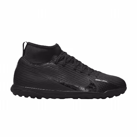 Nike Mercurial Superfly 9 Club TF GS 'Black Dark Smoke Grey'