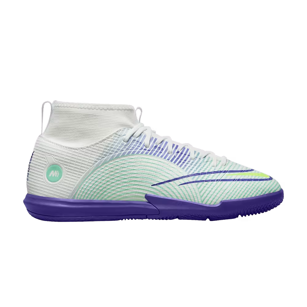 Nike Mercurial Superfly 8 Academy IC GS Dream Speed - Barely Green Electro Purple