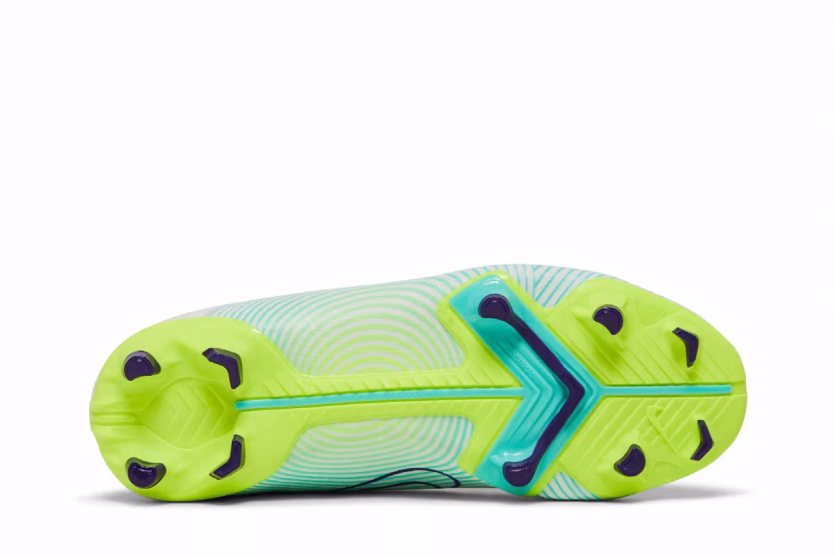 Nike Mercurial Superfly 8 Academy MG GS Dream Speed - Barely Green Electro Purple, view 5