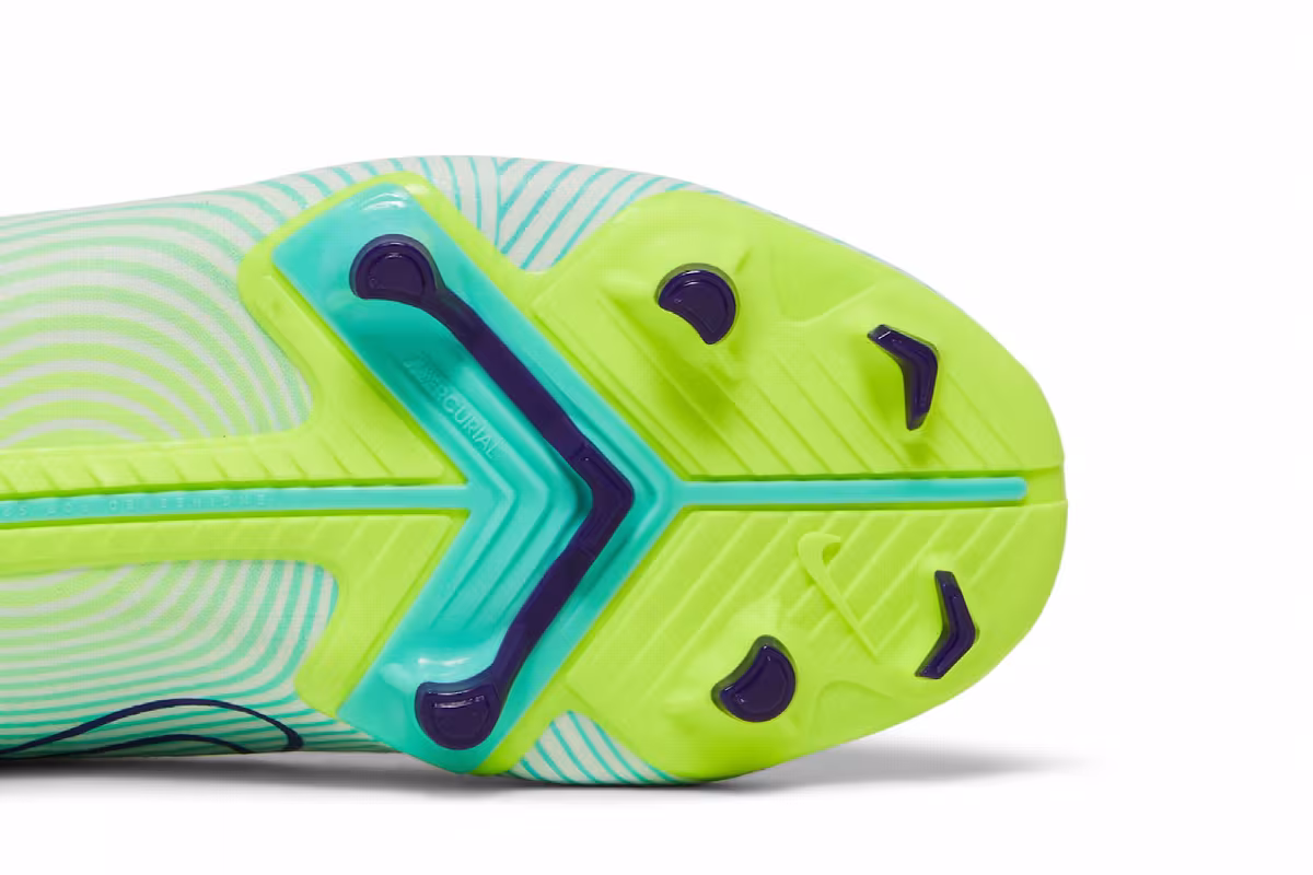 Nike Mercurial Superfly 8 Academy MG GS Dream Speed - Barely Green Electro Purple, view 6