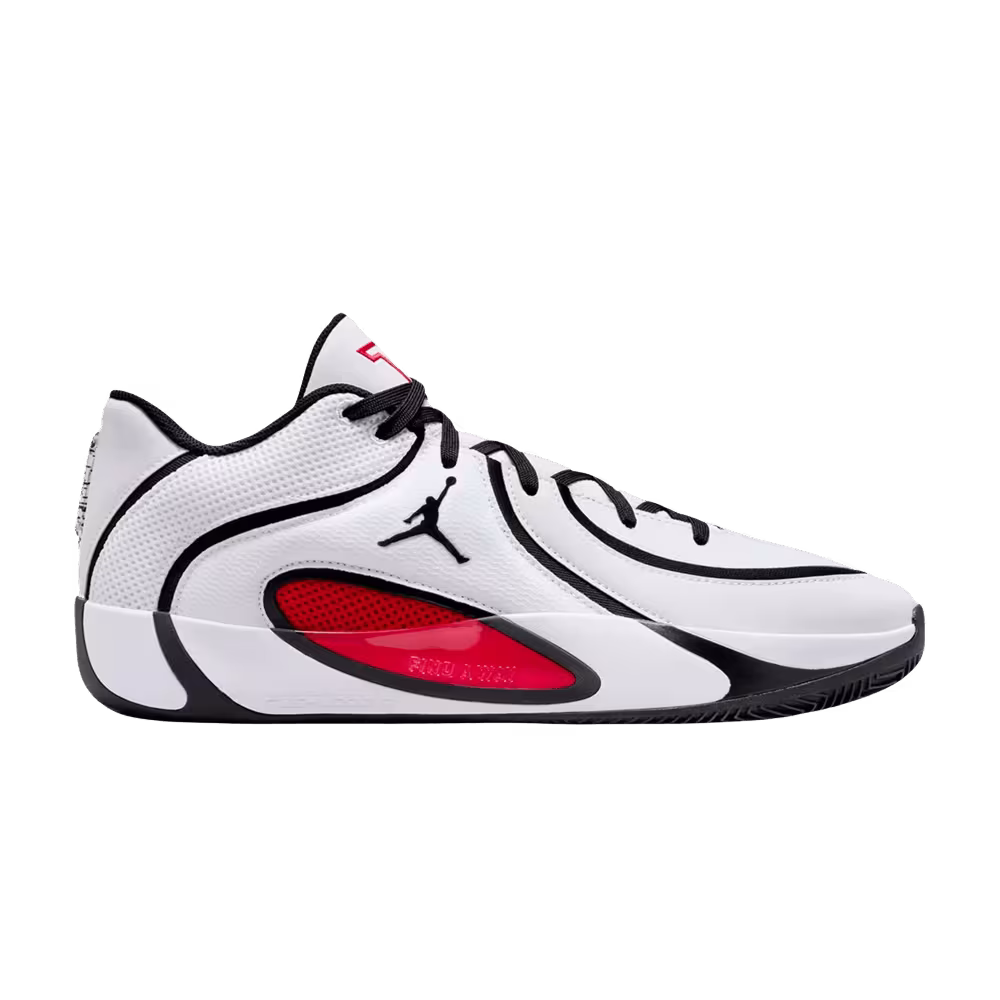 Air Jordan Tatum 4 White University Red