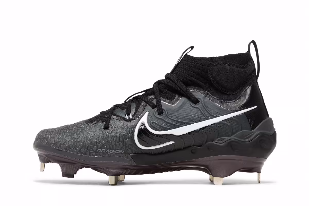 Nike Alpha Huarache NXT Black Dark Smoke Grey, view 4