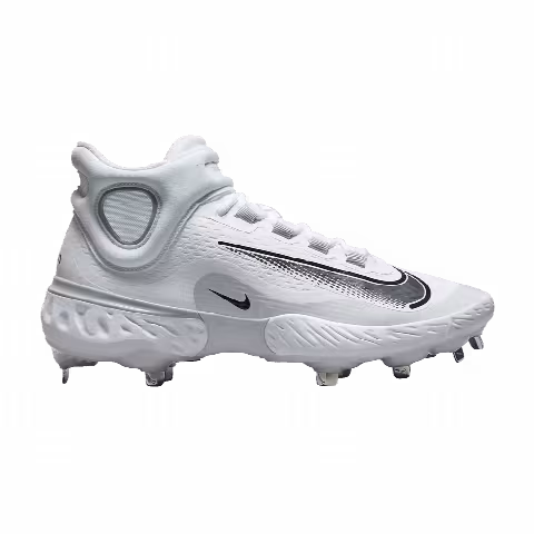 Nike Alpha Huarache Elite 4 Mid 'White Black Wolf Grey'