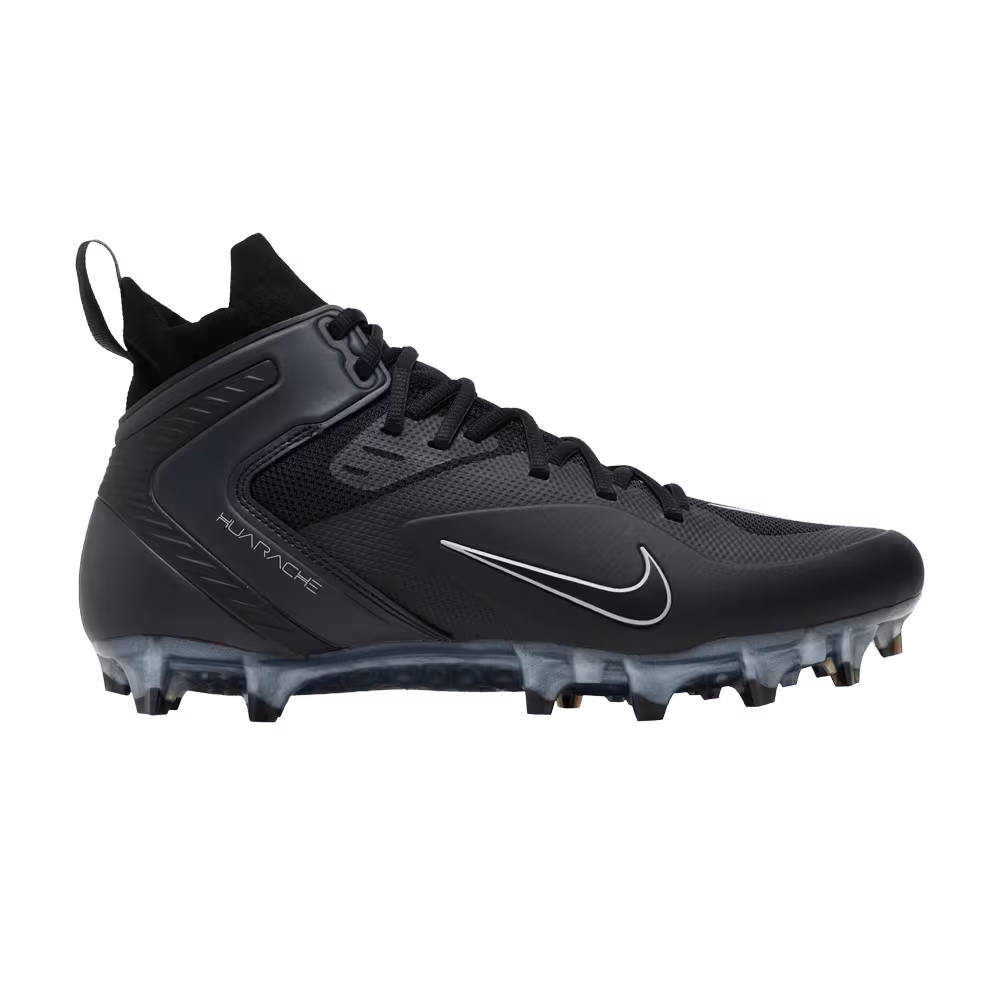 Nike Alpha Huarache 8 Elite Black Light Smoke Grey