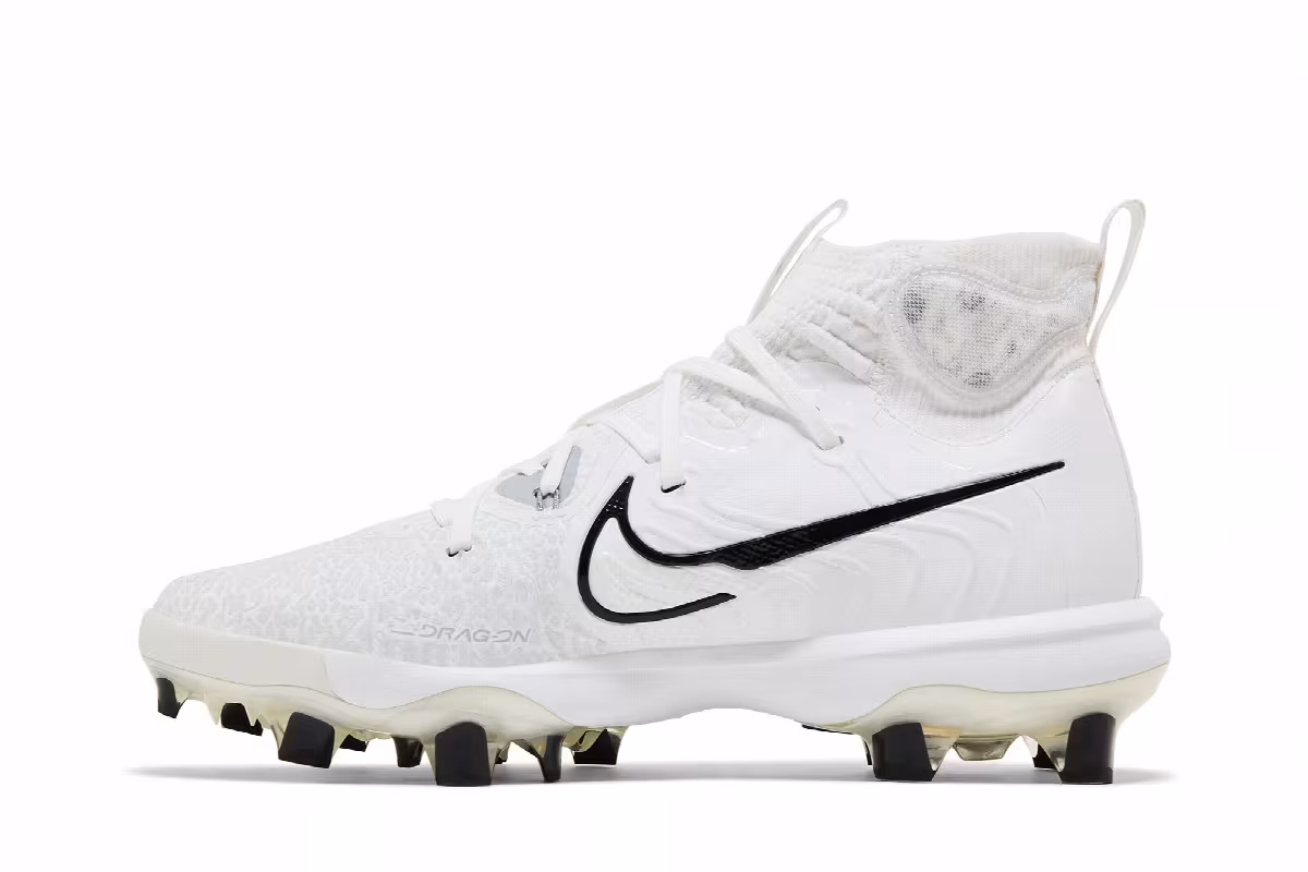 Nike Alpha Huarache NXT MCS White Black, view 4