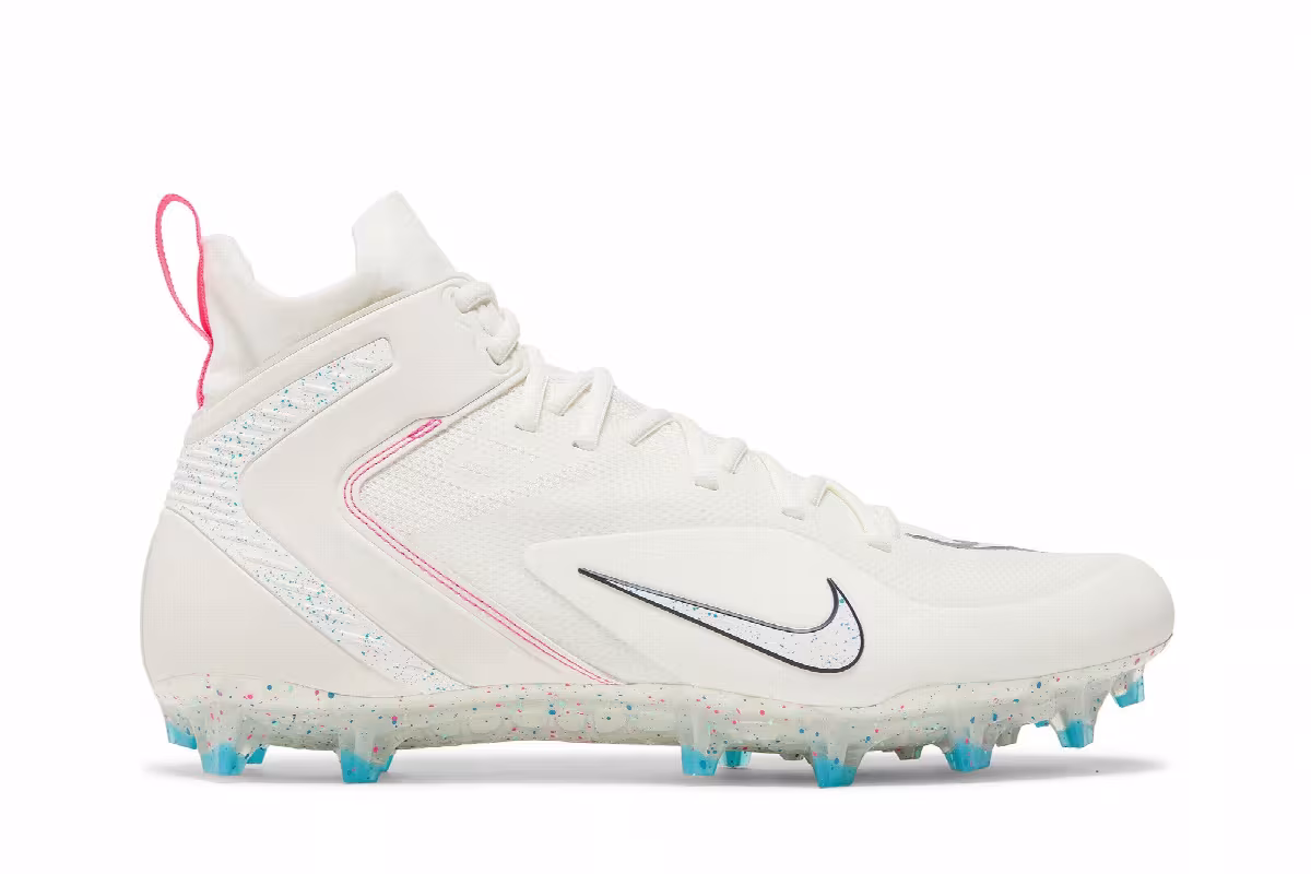 Nike Alpha Huarache 8 Elite Sail Hyper Pink, view 2