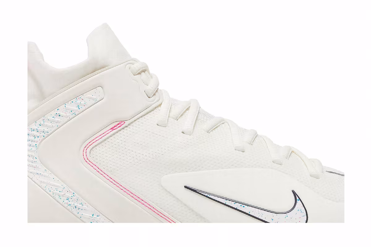 Nike Alpha Huarache 8 Elite Sail Hyper Pink, view 3
