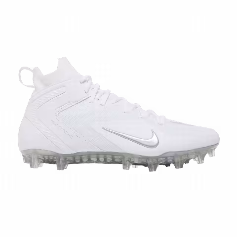 Nike Alpha Huarache 8 Elite 'White Metallic Silver'