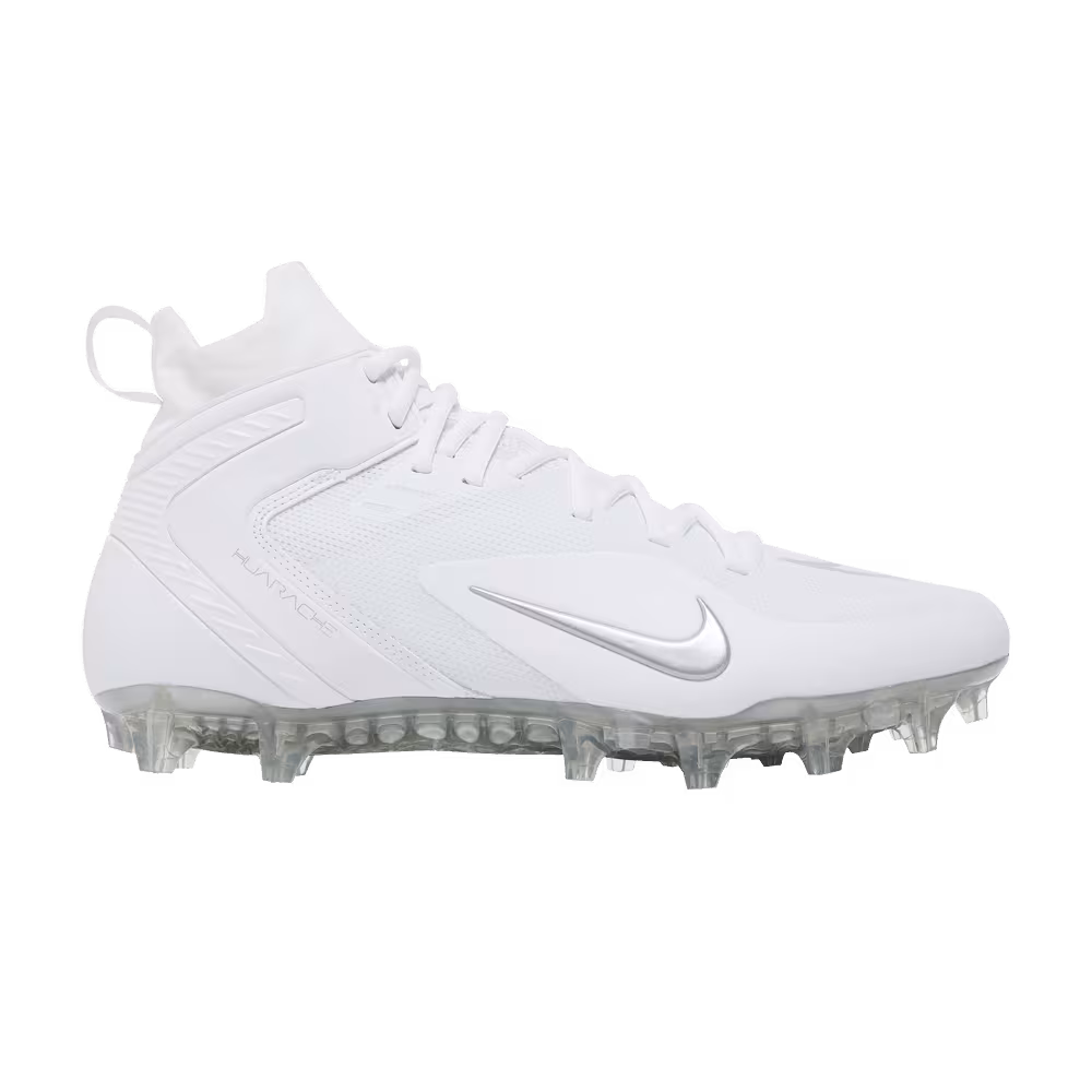 Nike Alpha Huarache 8 Elite White Metallic Silver