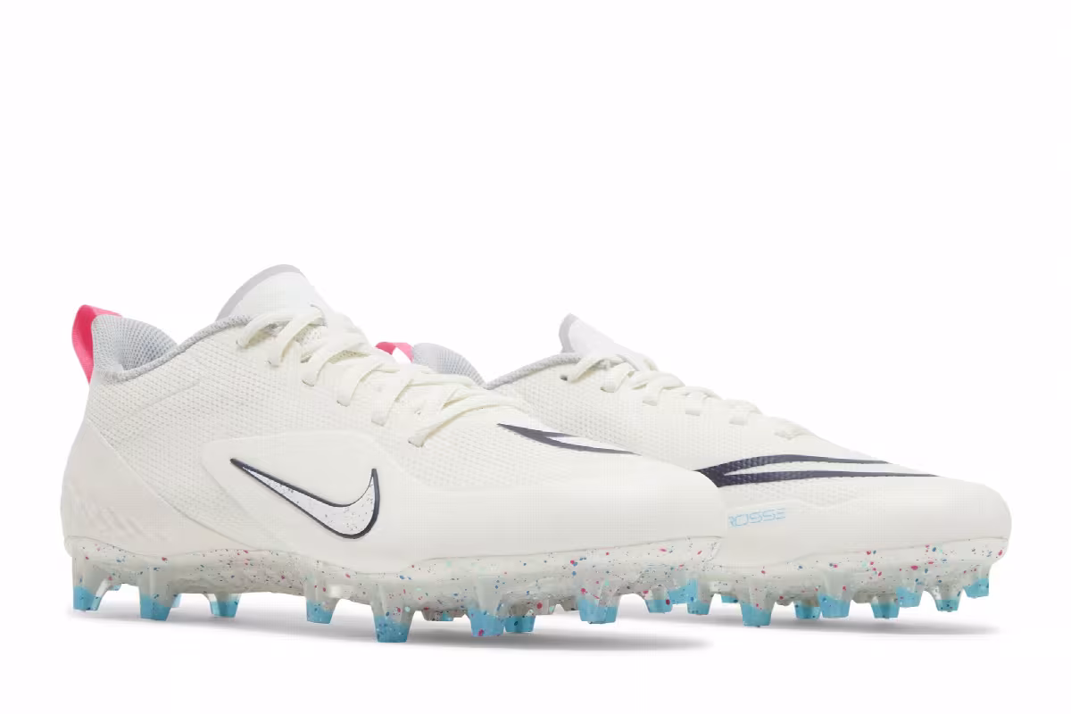 Nike Alpha Huarache 8 Pro Sail Hyper Pink Speckled, view 9