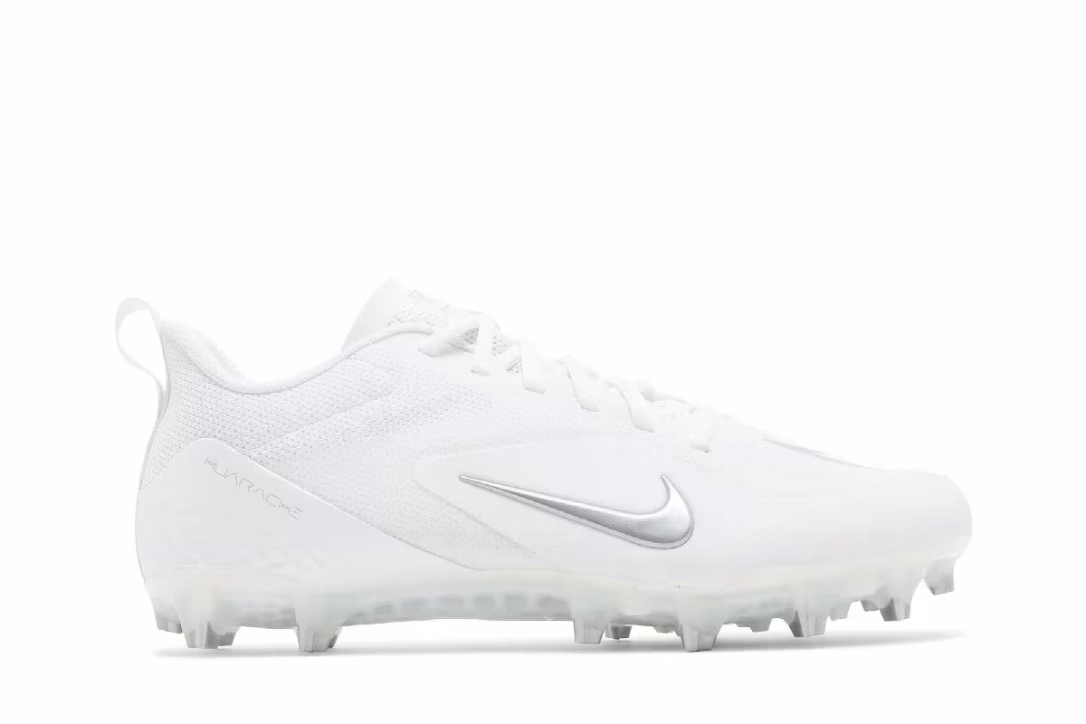 Nike Alpha Huarache 8 Pro White Metallic Silver, view 2