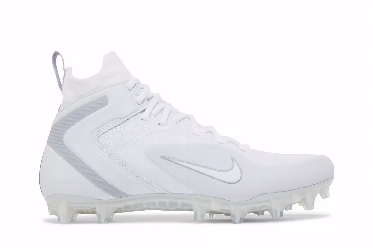 Nike Alpha Huarache 8 Elite White Pure Platinum, view 2