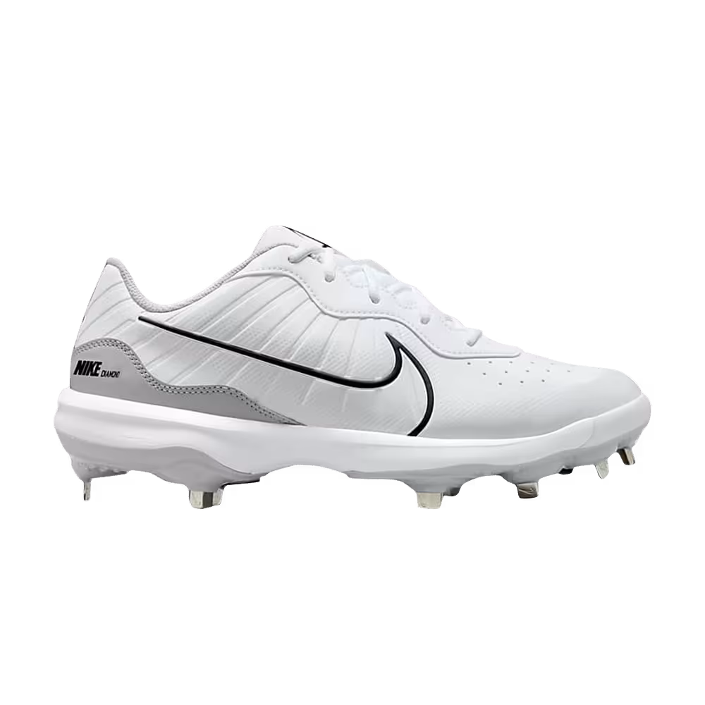 Nike Alpha Huarache Varsity 4 Low White Wolf Grey