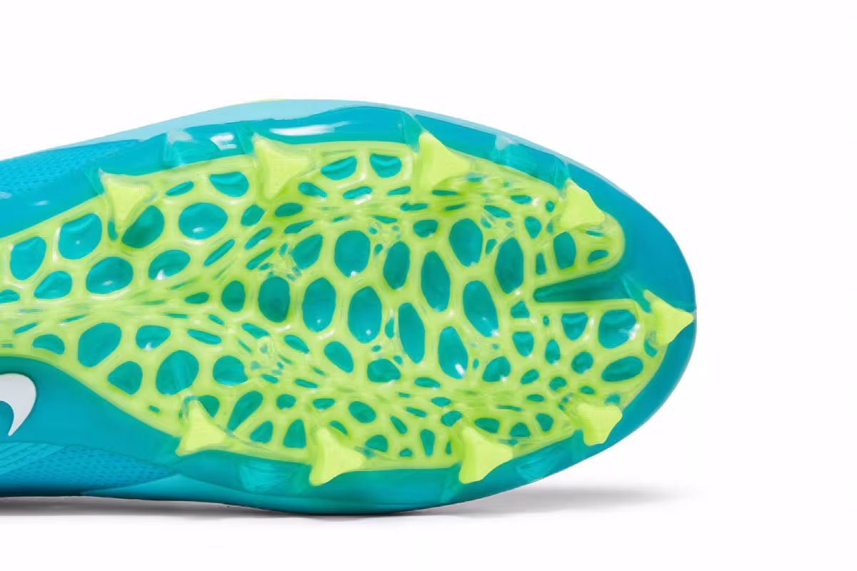 Nike Alpha Huarache 8 Elite Turquoise Blue, view 6