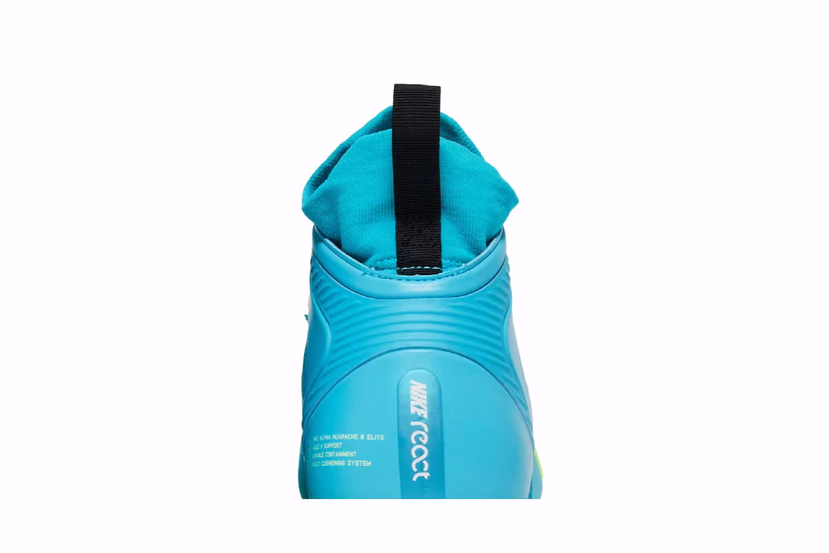 Nike Alpha Huarache 8 Elite Turquoise Blue, view 8