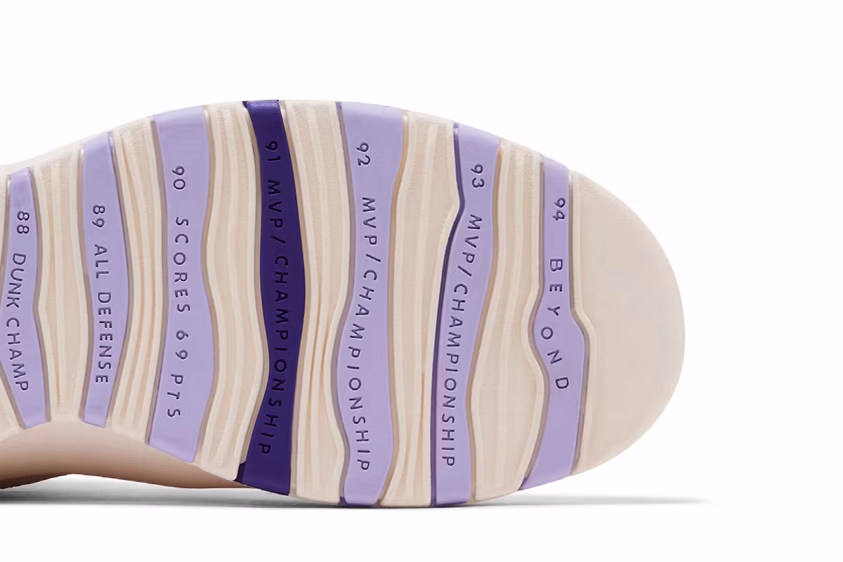 Women's Air Jordan 10 Hydrangeas, view 6